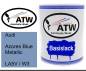 Preview: Audi, Azores Blue Metallic, LA5V / W3: 1L Lackdose, von ATW Autoteile West.